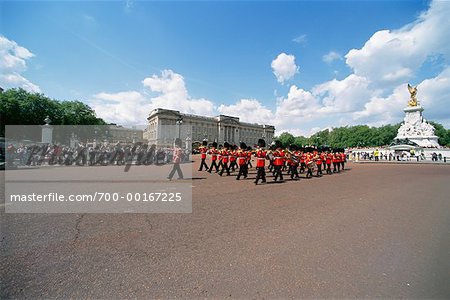 Royal Guard Parade Buckingham Palace, London, England