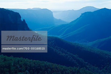 Govetts Pale Blue Mountains, Nouvelle Galles du Sud Australie