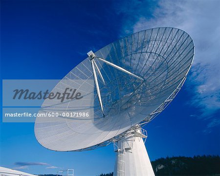 Radiotélescope, Penticton, Colombie-Britannique, Canada