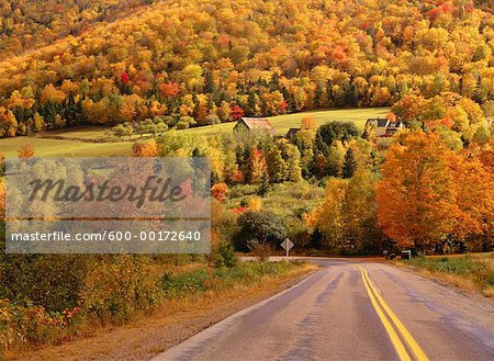 Herbst, Margaree Valley, Nova Scotia, Kanada