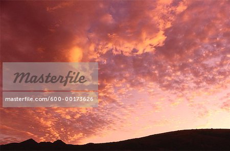 Clouds at Sunset, Kamieskroon, Cape Province, South Africa