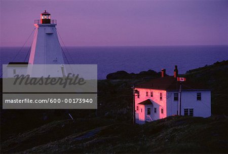 Swallowtail Lighthouse at Dawn, Grand Manan Island, New Brunswick, Canada