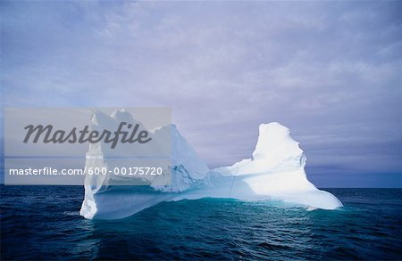 Iceberg, mer du Labrador, Labrador, Canada