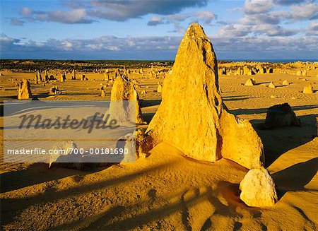 Le Pinnacles, Parc National de Nambung, Australie occidentale Australie