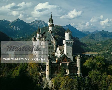 Château de Neuschwanstein, Füssen, Allemagne