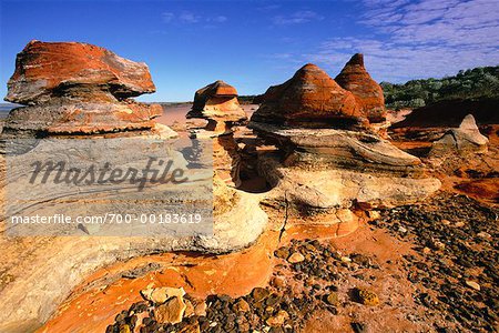 Rock Formation Crab Creek, Roebuck Bay Western Australia