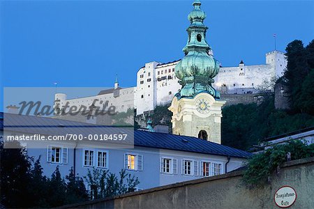 La forteresse de Hohensalzburg, Salzbourg, Autriche