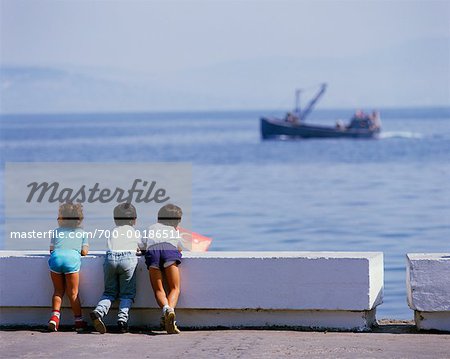 Kinder von der Wasser-Türkei