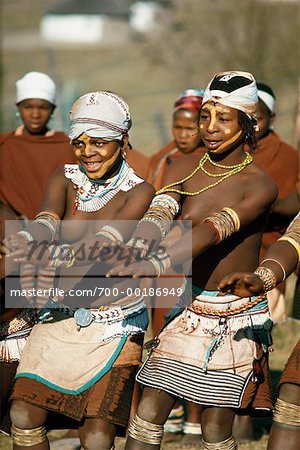 Indigenous Girls Dancing Umtata, Transkei South Africa