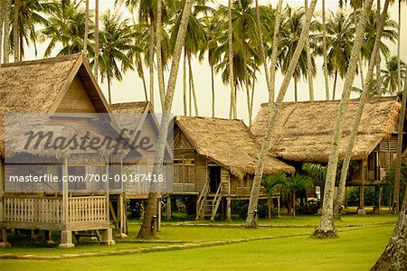 Traditional Malaysian Dwelling Langkawi Island Malaysia