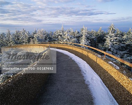 Clingman der Kuppel Tennessee, USA