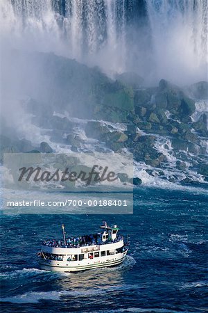 Maid of the Mist American Falls, Niagara Falls New York, USA