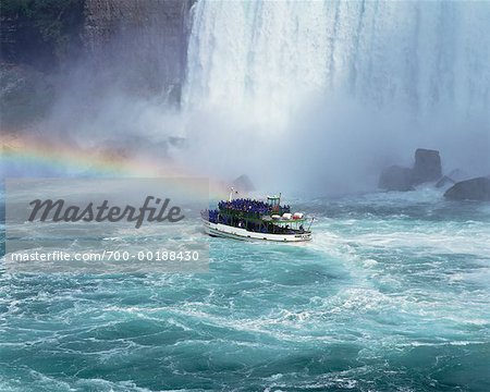 Mädchen der Nebel Niagara Falls, Ontario, Kanada