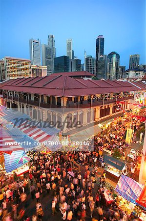 Chinesische Neujahr Chinatown, Singapur