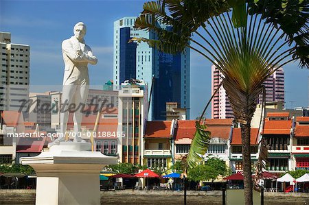 Sir Stamford Raffles Statue Singapore