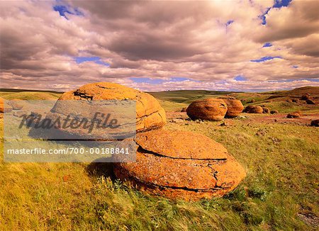 Red Rock Coulee Alberta Canada