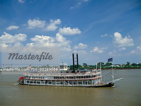 Natchez Paddle Steamer New Orleans, Louisiana, USA