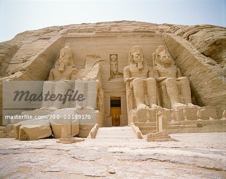 Abou Simbel Temple de Rê Horakhty Egypte