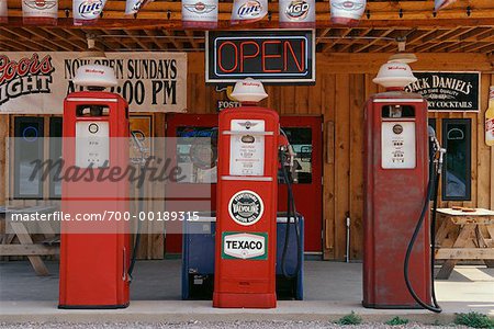 Old Gas Station South Dakota, USA