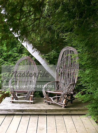 Chaises sur Dock