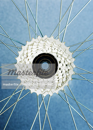 Close-Up of Bicycle Wheel