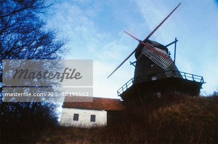 Moulin à vent, Danemark
