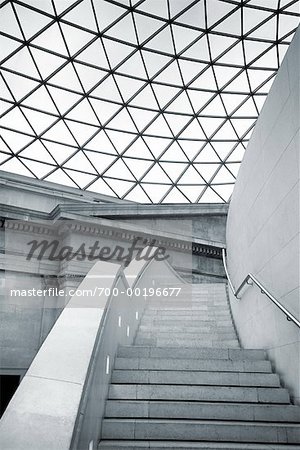 Innenraum des Museum London, England