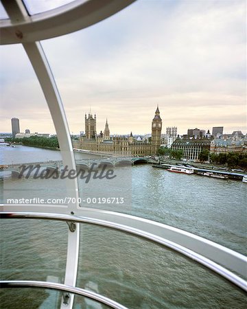 London from Millenium Wheel London, England