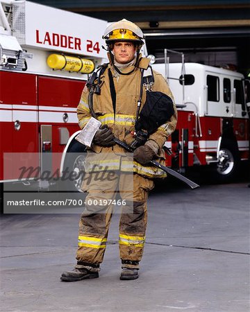 Portrait of Firefighter