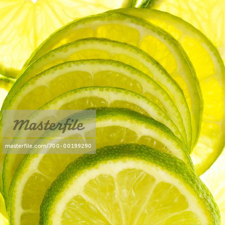 Tranches de citron vert