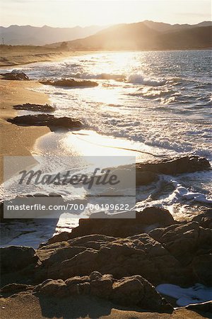 Lozari Beach Corsica, France