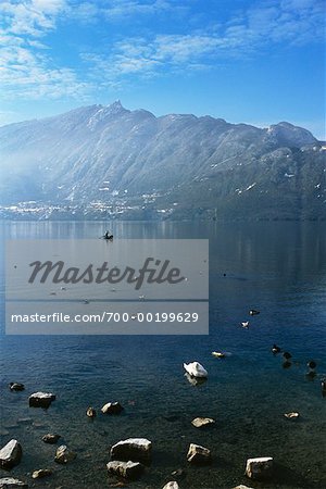 Lac du Bourget Savoie, Frankreich