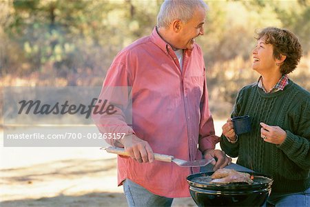 Paar Grillen