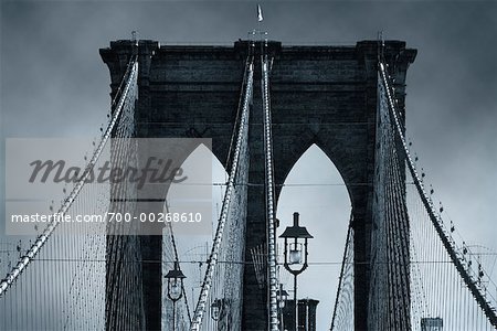 Pont de Brooklyn New York City, New York, USA