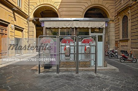 Phone Booth Florence, Italy