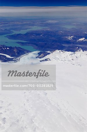 Der nördliche Icefield-Chile