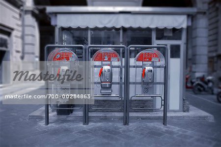 Pay Phones, Florence, Italy