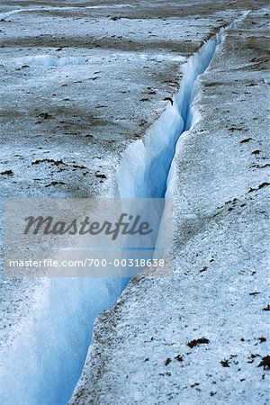 Crevasse in Glacier