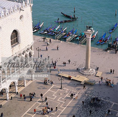 St. Markusplatz und Dogenpalast Venedig, Italien