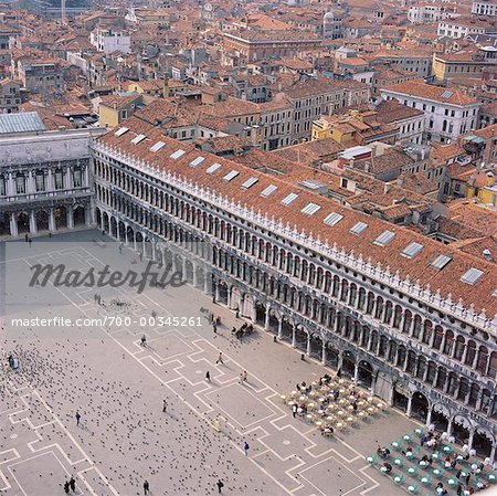 St. Markus Platz Venedig, Italien