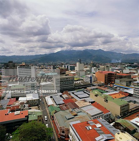 San Jose Skyline, Costa Rica