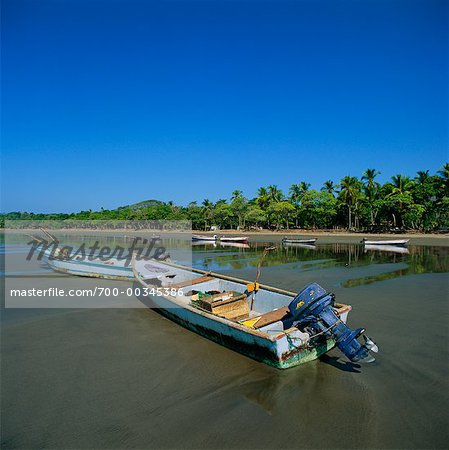 Beach and Motor Boats