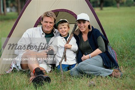 Camping en famille