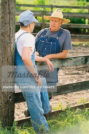 Two Farmers Talking