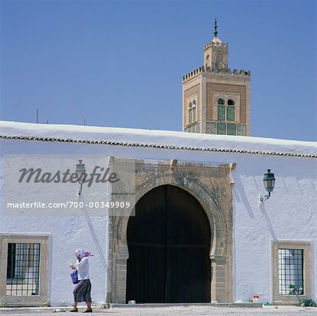 Sidi Sahbi Mosque Kairouan, Tunisia, Africa