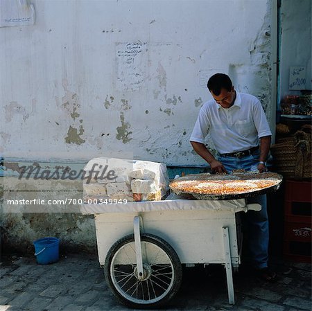 Street Vendor La Medina, Sousse, Tunisia Africa Street Vendor La Medina, Sousse, Tunisia Africa
