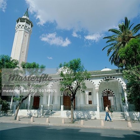 Mosquée de Tunis, Tunisie Mosquée de Tunis, Tunisie