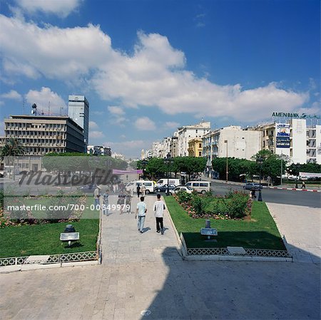 Place du 7 Novembre Tunis, Tunisie, Afrique Place du 7 Novembre Tunis, Tunisie, Afrique