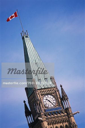 Tour de la paix, édifices du Parlement Ottawa, Ontario, Canada