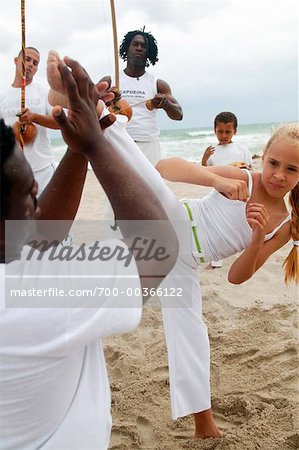 Teaching Capoeira